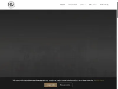 Página web profesional para la compañía Némula ACT
