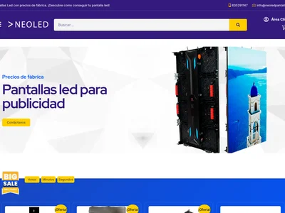 Tienda online de pantallas LED Neoled Pantallas