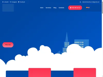Landing page para el gabinete psicopedagógico Roberta Celino